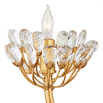 Люстра золотая в виде растения Golden Flower Glade варинант исполнения - 2 | Loft Concept в Казани