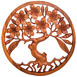 Панно из дерева Sakura Panel With Trees варинант исполнения - 1 | Loft Concept в Казани