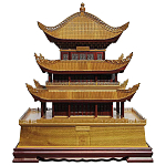 Макет Китайской башни архитектурная миниатюра  варинант исполнения - 2 | Loft Concept в Казани