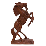 Статуэтка лошадь деревянная Thick Mane варинант исполнения - 1 | Loft Concept в Казани