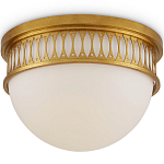 Потолочный светильник с фактурным золотым каркасом Exceptional Classic Design варинант исполнения - 1 | Loft Concept в Казани