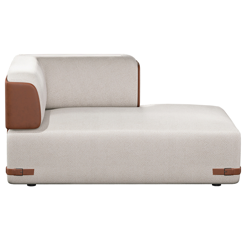 Кушетка Richmond  Молочный Коричневый в Казани | Loft Concept 