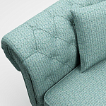 Мебельная ткань Шенилл бирюзовый цвет 142 см T4-61 варинант исполнения - 10 | Loft Concept в Казани