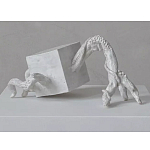 Скульптура «Окаменелый рост», Белый объект варинант исполнения - 1 | Loft Concept в Казани