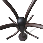 Вешалка напольная коричневая с 4-мя металлическими крючками Noble Branches варинант исполнения - 3 | Loft Concept в Казани