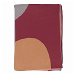 Плед из хлопка с абстрактным принтом Elysian Flow Ember варинант исполнения - 5 | Loft Concept в Казани