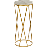 Столик дизайнерский Beige marble варинант исполнения - 1 | Loft Concept в Казани