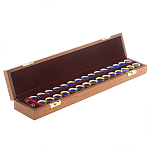 Нарды настольные из натурального камня лазурит и долерит Backgammon from Stone варинант исполнения - 9 | Loft Concept в Казани