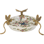 Блюдо фарфоровое Полет стрекоз Jita варинант исполнения - 1 | Loft Concept в Казани