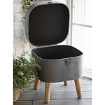 Пуф Leather with a snap варинант исполнения - 3 | Loft Concept в Казани