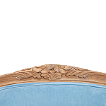 Кресло Ava Classical Armchair light blue velour варинант исполнения - 4 | Loft Concept в Казани