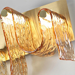 Бра волнистой формы из фактурного стекла Big Wave варинант исполнения - 8 | Loft Concept в Казани