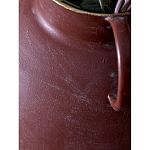 Ваза бордовая с 2-мя фактурными ручками Vase Burgundy Glaze варинант исполнения - 4 | Loft Concept в Казани