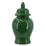 Ваза с крышкой однотонная Высота 31 см Chinoiserie Ceramics варинант исполнения - 9 | Loft Concept в Казани