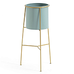 Кашпо из металла и латуни Elegance Elevated Planters  варинант исполнения - 1 | Loft Concept в Казани