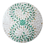 Столик с инкрустацией с перламутровым узором Eight варинант исполнения - 2 | Loft Concept в Казани