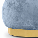 Длинный овальный пуф Ambrose Soft Oval Pouf варинант исполнения - 7 | Loft Concept в Казани