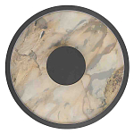 Бра круглое светодиодное с черной рамкой Stone Circle варинант исполнения - 1 | Loft Concept в Казани