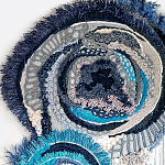 Текстильный Арт-объект ручной работы Galaxy варинант исполнения - 2 | Loft Concept в Казани