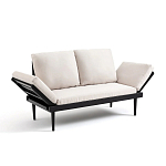 Диван со сложенными подлокотниками Valery 2 варинант исполнения - 1 | Loft Concept в Казани