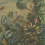 Обои ручная роспись Le Brésil Brume варинант исполнения - 2 | Loft Concept в Казани