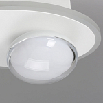 Бра овальной формы белого цвета с 2-мя лампами Lunar Pebbles варинант исполнения - 6 | Loft Concept в Казани