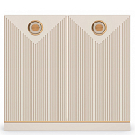 Комод с фактурными дверцами Satin Furniture варинант исполнения - 4 | Loft Concept в Казани