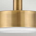 Подвесной светильник цилиндрический с белым плафоном Hinkley варинант исполнения - 10 | Loft Concept в Казани