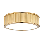 Потолочный светильник с гофрированным абажуром цвета латунь Millennium варинант исполнения - 1 | Loft Concept в Казани