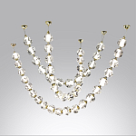 Подвесной светильник из прозрачных шаров Bubbles Bocci варинант исполнения - 3 | Loft Concept в Казани