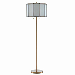 Торшер с абажуром из панелей белого молочного стекла Stunned by Light варинант исполнения - 2 | Loft Concept в Казани