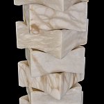 Торшер из натурального камня Stone Constructor варинант исполнения - 3 | Loft Concept в Казани