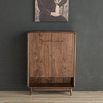 Комод в прихожую для хранения обуви Moon Walnut Furniture варинант исполнения - 1 | Loft Concept в Казани