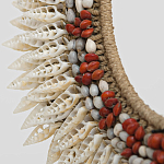 Этническое ожерелье из ракушек на подставке Ethnic Necklace Sharp Lacy Shells варинант исполнения - 2 | Loft Concept в Казани
