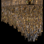 Люстра с каскадом из прозрачного хрусталя Constant Sparks варинант исполнения - 13 | Loft Concept в Казани