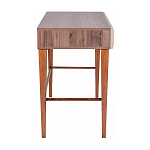 Стол письменный из массива бука с 2-мя ящиками бежевый Wenge Light варинант исполнения - 2 | Loft Concept в Казани