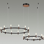 Люстра подвесная с цилиндрическими плафонами на двух круглых подвесах  Arnaut Light варинант исполнения - 3 | Loft Concept в Казани