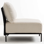 Уличное кресло Alaric Armchair Black варинант исполнения - 3 | Loft Concept в Казани