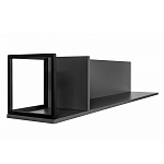 Полка навесная открытая цвета графит Strict Lines  варинант исполнения - 6 | Loft Concept в Казани