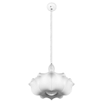 Подвесной светильник с белым фигурным абажуром и мягкими волнистыми краями Cloud Motion  варинант исполнения - 2 | Loft Concept в Казани