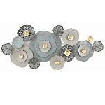 Панно настенное Blank Sheet Gray Flower варинант исполнения - 1 | Loft Concept в Казани