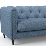 Мебельная ткань Шенилл голубой цвет 138 см T4-26 варинант исполнения - 14 | Loft Concept в Казани