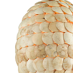 Подвесной светильник с каскадом из круглых декоративных элементов Texture Discs варинант исполнения - 1 | Loft Concept в Казани