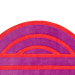 Дизайнерский ковер розовый Poltronova Sofo Rosancio Rug варинант исполнения - 6 | Loft Concept в Казани