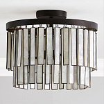 Потолочный светильник с подвесами из перламутра Unique Shine Effect варинант исполнения - 4 | Loft Concept в Казани