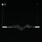 Люстра подвесная линейная Adilin Сhromium варинант исполнения - 3 | Loft Concept в Казани