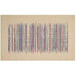 Ковер с геометрическим узором из комбинированного состава Full rhythm варинант исполнения - 1 | Loft Concept в Казани