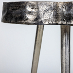 Металлический столик со столешницей в виде слеба Slabby варинант исполнения - 2 | Loft Concept в Казани