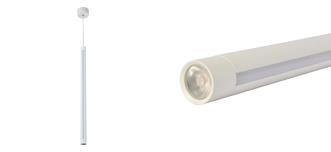 Белый подвесной светильник TRUMPET TUBE Белый подвесной светильник TRUMPET TUBE - Loft-Concept в Казани