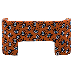 Акцентный Двухместный Диван Leela Оранжевый Орнамент варинант исполнения - 1 | Loft Concept в Казани